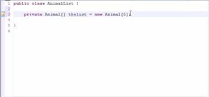Hold multiple objects in an array in Java programming