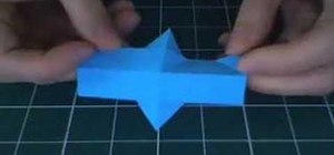Origami a  paper rhombicuboctahedron
