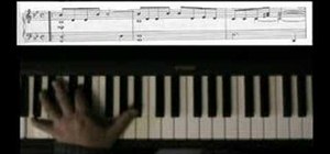 Play "Love Story" on the piano with music