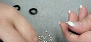 Make a loopy chain bracelet