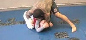 Do a simple choke in Brazilian Jiu-Jitsu