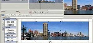 Use pan and zoom in Sony Vegas