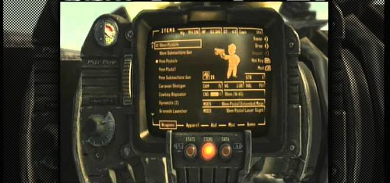 How To Add Weapon Mods To Your Weapons In Fallout New Vegas Xbox 360 Wonderhowto
