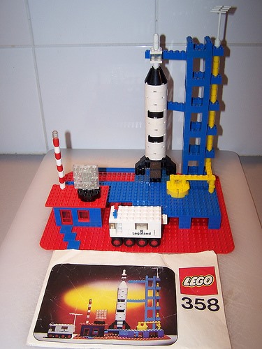 Lego Rocket Build 358 - Movie
