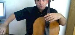 Learn right arm cello machanics