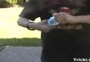 Make a water bottle cannon