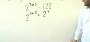 Solve exponential and logarithmic equations