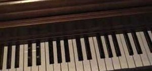 Play "Wake Me Up Inside" by Evanescence on piano