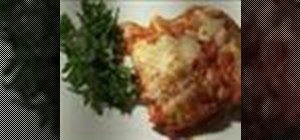 Make baked cannelloni