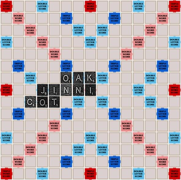 Scrabble Challenge #2: Can You Find the Highest Scoring Move?