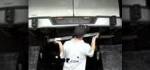 Install Hidden Hitch trailer hitch on a GMC Savana van