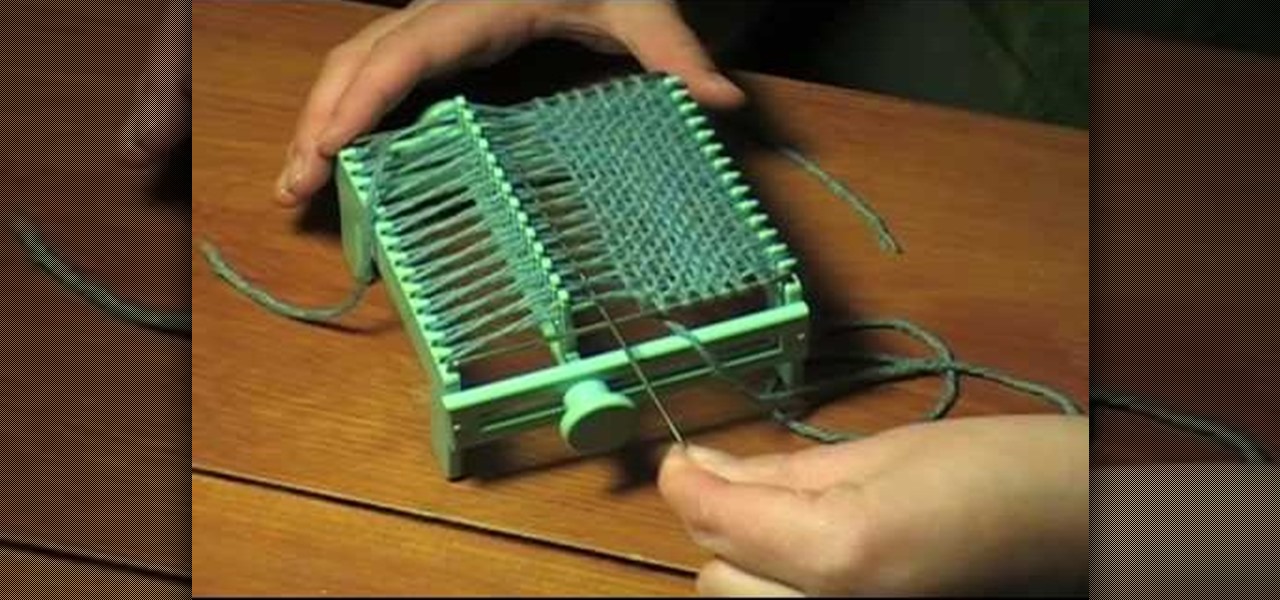 How to Use a small wonder weave loom « Weaving :: WonderHowTo