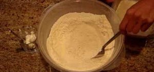 Prepare the basic dough for Chinese steamed buns