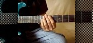 Play modal progressions on an electric guitar