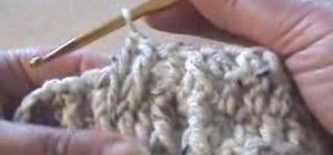 Crochet a cable x cross over