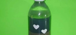 Make ocean in a bottle with your kids