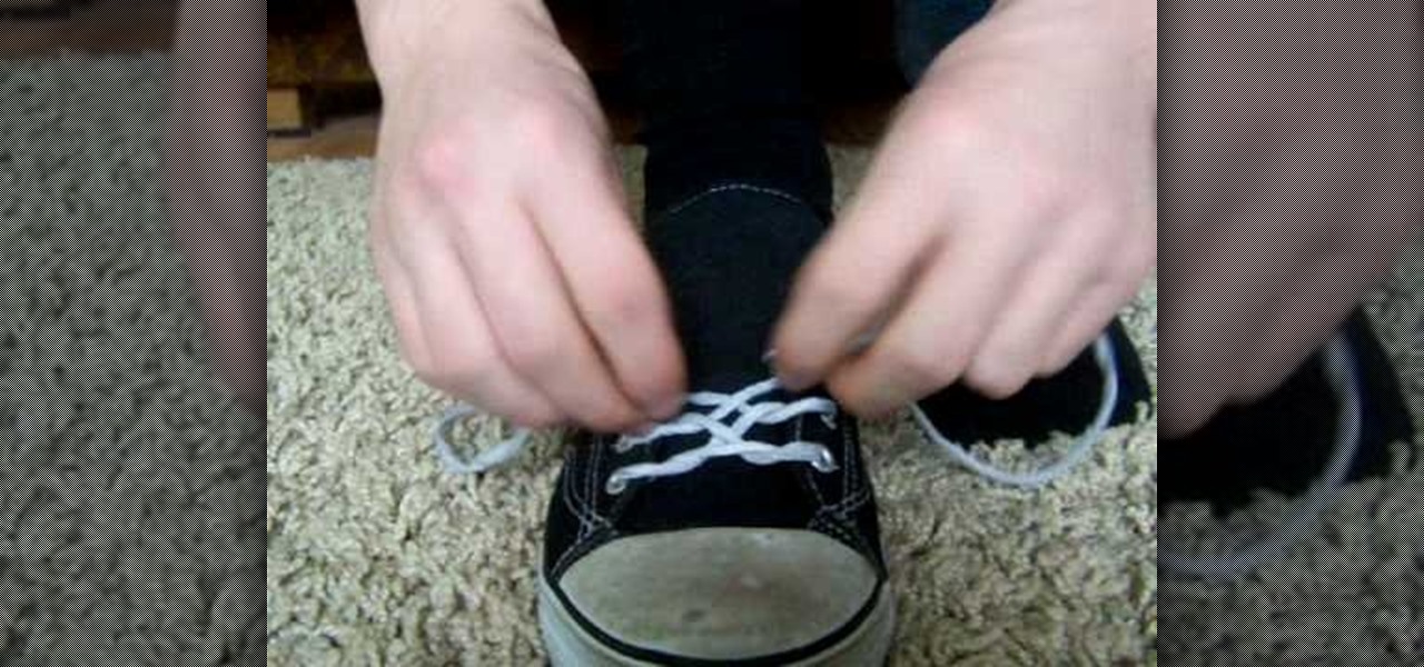 shoelace style 4 holes