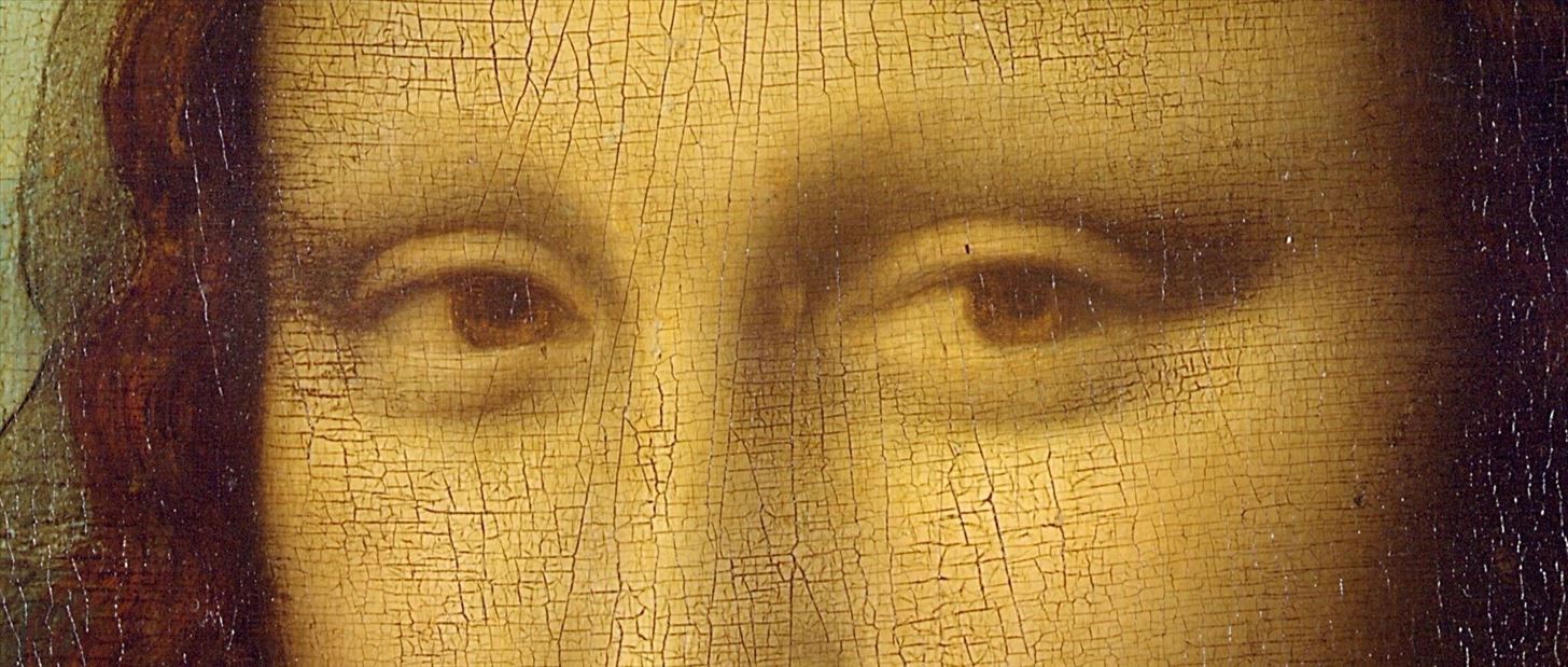 How to Make Mona Lisa's Eyes Blink in (GIF