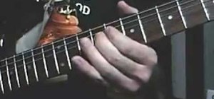 Play "Come as you are" by Nirvana on the guitar