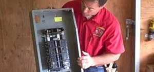 Replace breakers in an electrical panel
