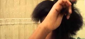 Trim your pesky split ends off of natural hair