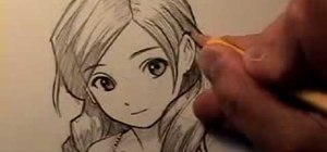 Draw different types of anime/manga hair