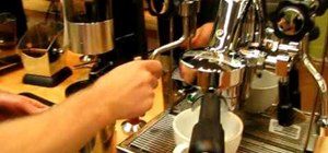 Make a latte with microfoam