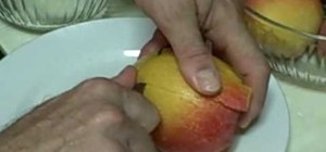 Peel a mango
