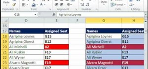 Automatically format duplicate values in Excel 2010
