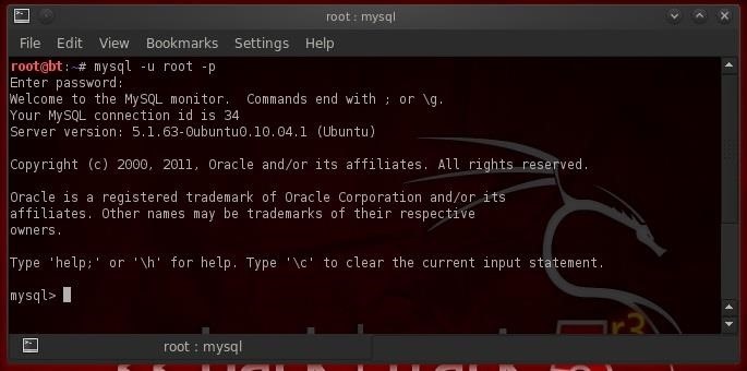 Hack Like a Pro: Linux Basics for the Aspiring Hacker, Part 14 (MySQL)
