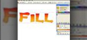 Fill a font with custom gradient in Illustrator CS2