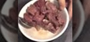 Make Mongolian beef