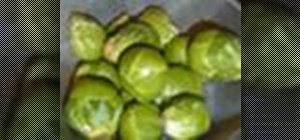 Cook brussels sprouts