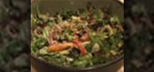 Make a grilled vegetable salad