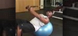 Do a cable pullover back exercise
