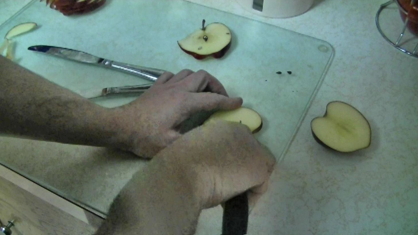 How to Create a Beautiful Edible Apple Swan