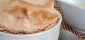 Make a guava souffle with cream cheese