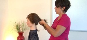 Create a quick & casual updo hairstyle