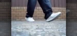 Do the crip walk inverted heel toe  dance move