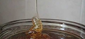 Do the liquid rope coil effect science experiment