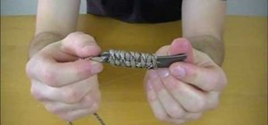 Create a grip with paracord