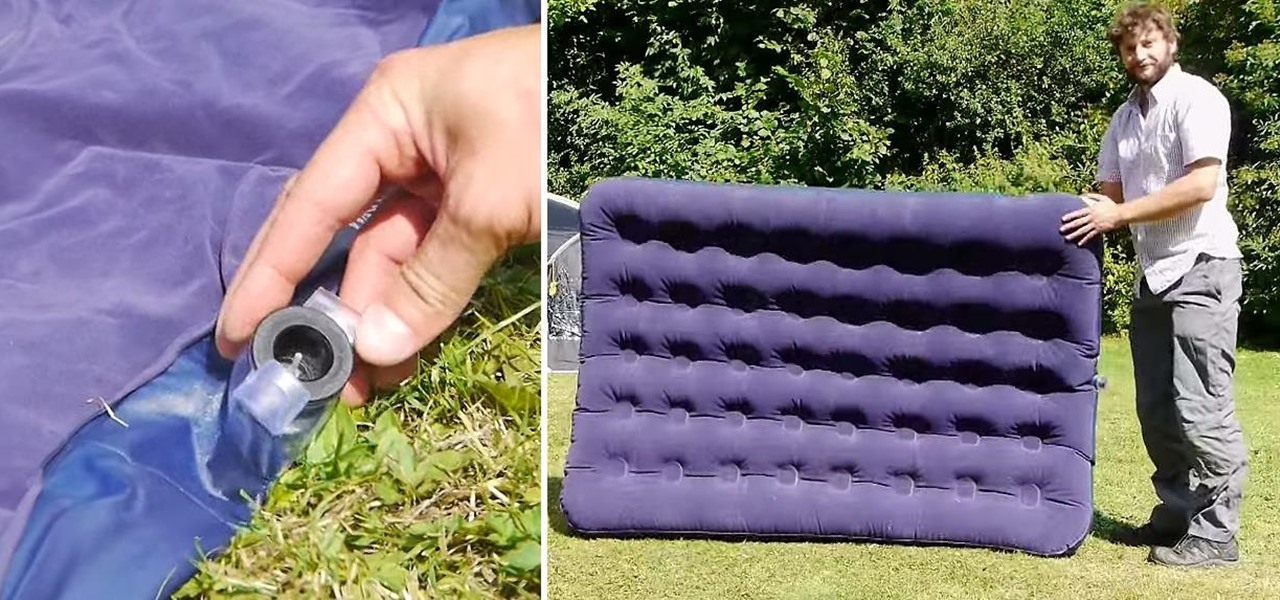 This Hack Makes It Easy to Inflate an Air Mattress Without a Pump « MacGyverisms WonderHowTo