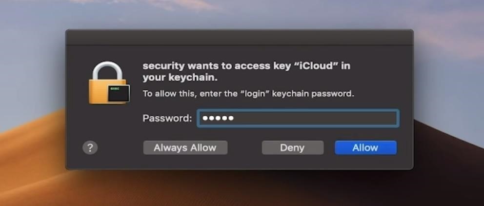 How to Dump a MacOS User's Chrome Passwords with EvilOSX