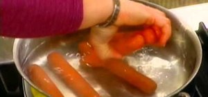 Make delicious chili cheese dogs with Rachael Ray