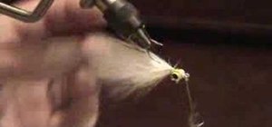 Tie the Clouser minnow fly for fly fishing