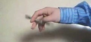 Do the "Sonic Reverse" pen spinning trick