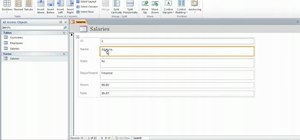 Use the Layout view in Microsoft Office Access 2010