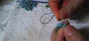 Make a beaded ladder stitch ring