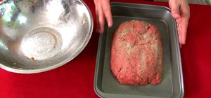 Make a hamburger meatloaf